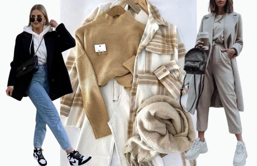 Looks com camadas para o inverno.